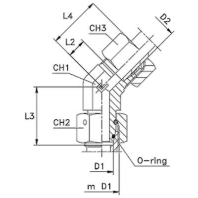 Соединение PN45 DS10 18х1.5 (в сборе)