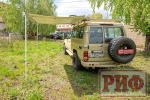 Маркиза автомобильная 2,5х2,0 м кассетная с электроприводом, корпус белый РИФ