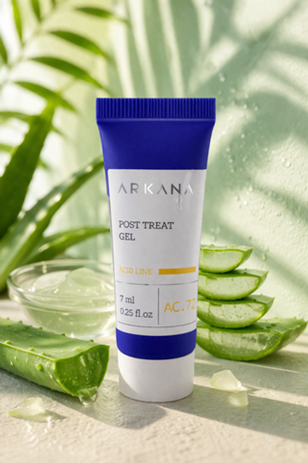 Post Treat Gel - Успокаивающий SOS гель для лица, 7 мл