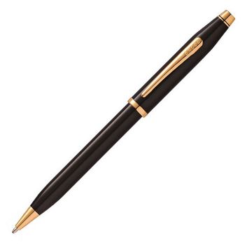 Шариковая ручка Cross Century II Black lacquer (412WG-1)