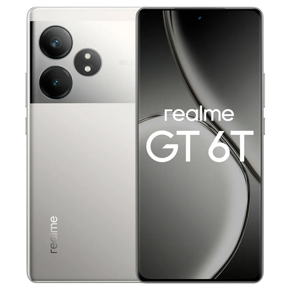Смартфон Realme GT6T 8/256GB, Silver (Зеркальный серебристый)