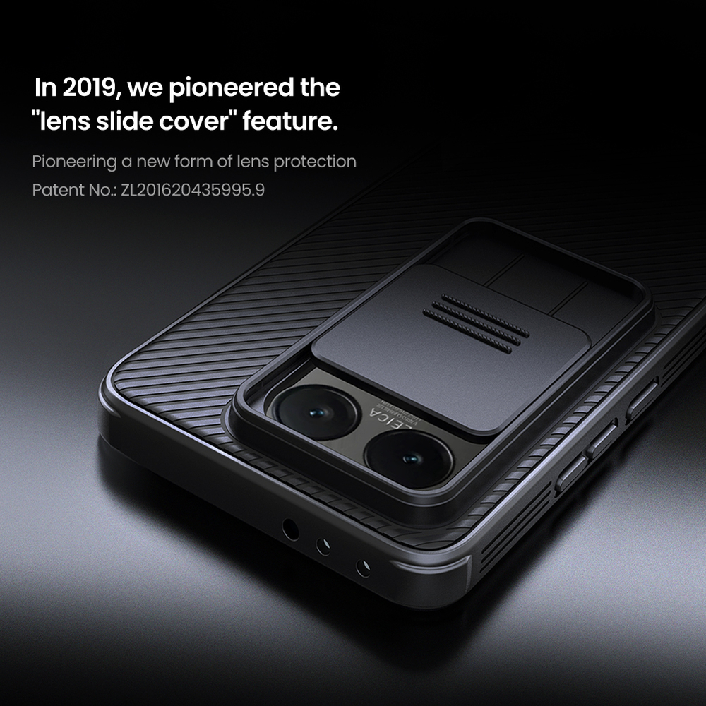 Усиленный чехол с сдвижной шторкой для камеры от Nillkin для Xiaomi 14T, серия CamShield Pro Case