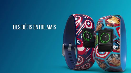 Трекер активности для детей Garmin Vivofit Jr. 2 Marvel Avengers 010-01909-22
