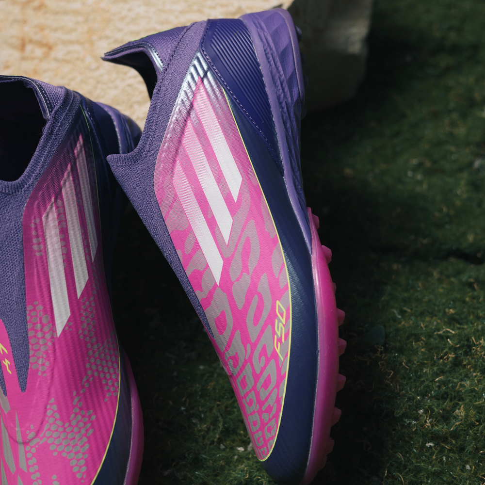 TF / Adidas F 50 / Purple White Lucid Lemon LY