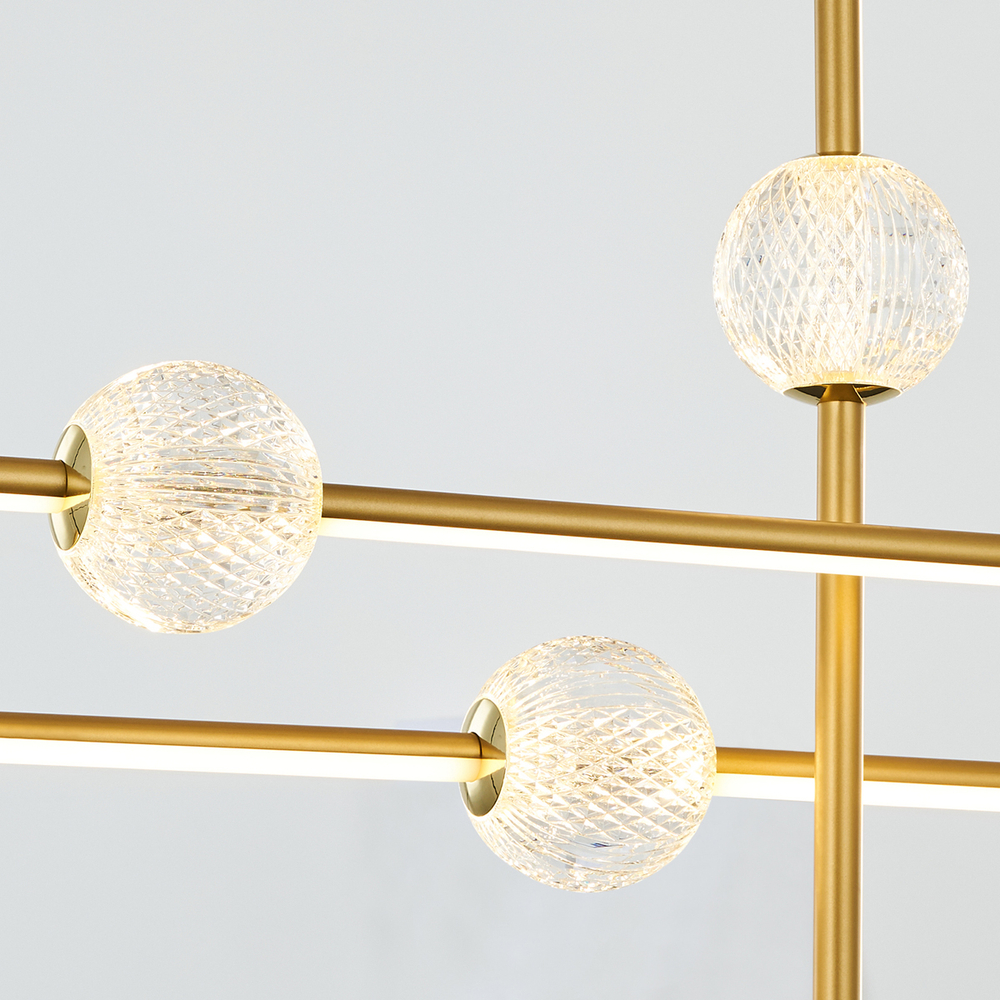 Подвесной светильник MD21001050-3B gold