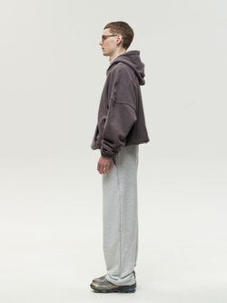Drawstring Hoodie Grey Excalibur