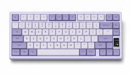 Chilkey ND75 LP Lavender — клавиатура на белом фоне