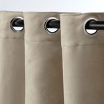 Комплект штор IKEA BIRTNA (БИРТНА), Бежевый, 145x250 см, 2 шт