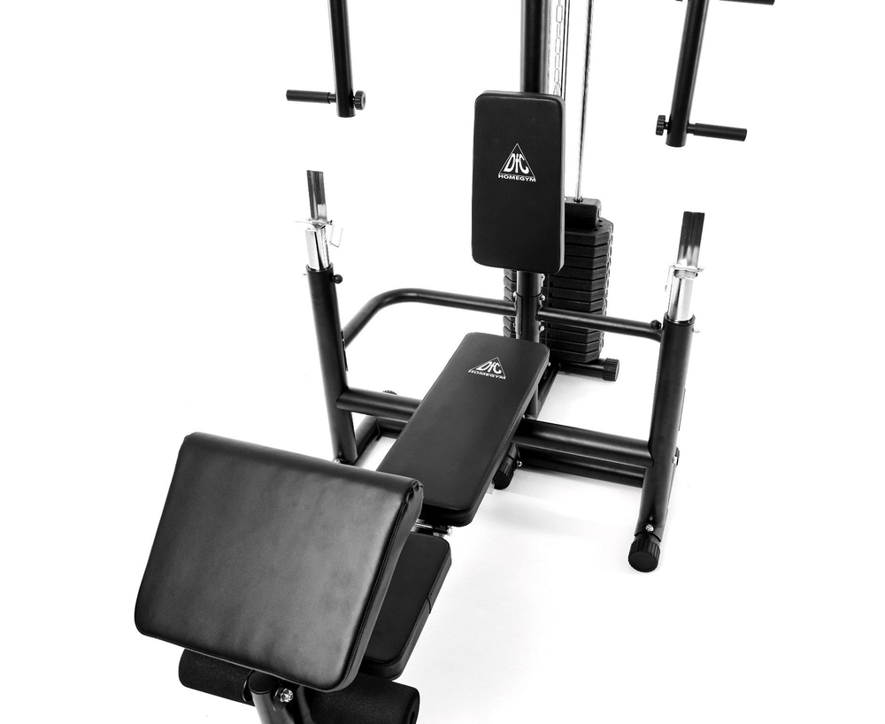 Силовой комплекс со скамьей DFC Homegym
