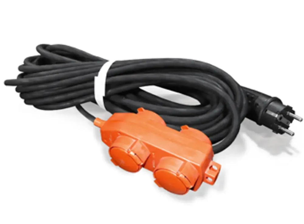 Удлинитель ''UNIVersal''У16-040 IP-44 КГ 3*1,5 4гн. з/к 10м Forsage 9634131