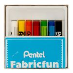 Пастель для ткани PENTEL "Fabric Fun", 7 цветов, картонная упаковка, PTS-7