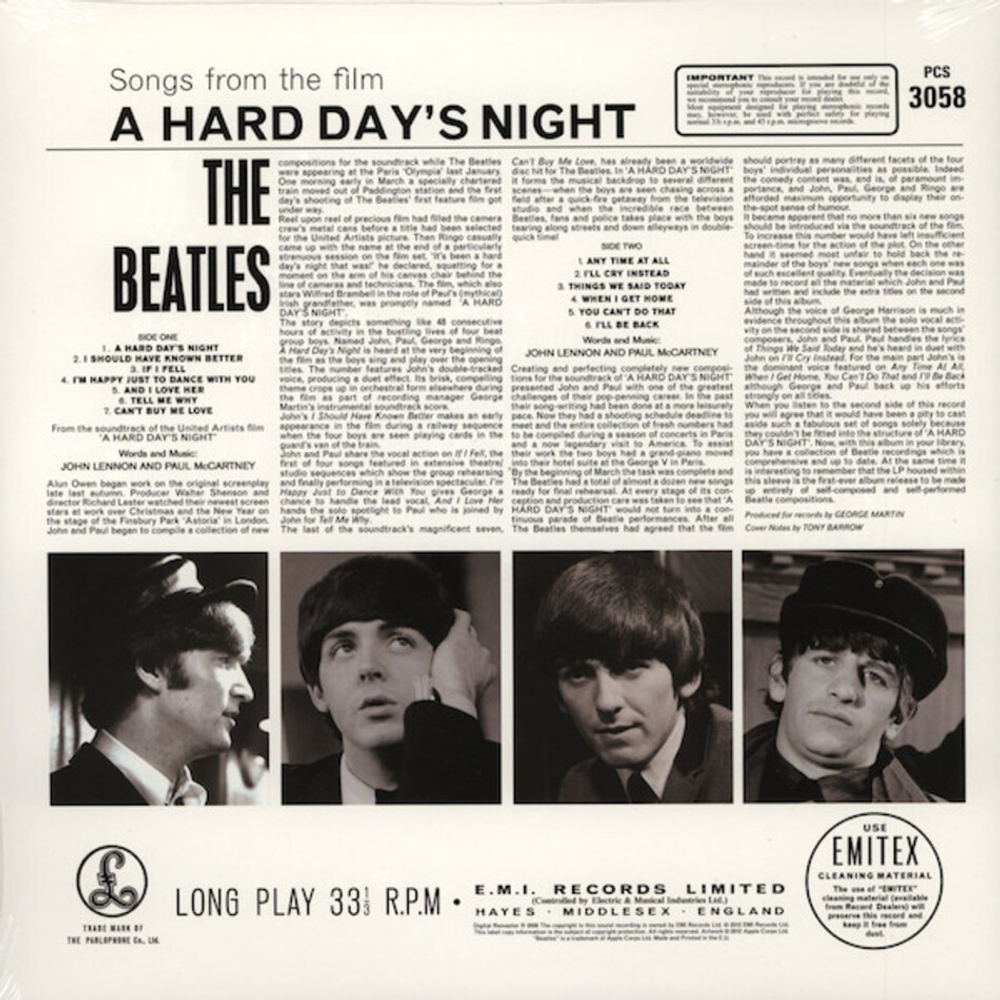 The Beatles / A Hard Day's Night (LP)