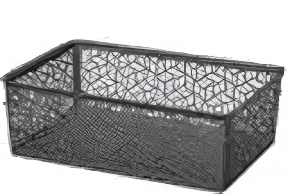 Корзинка универсальная «Linden» 4,3л, 290х190х95мм (серый)