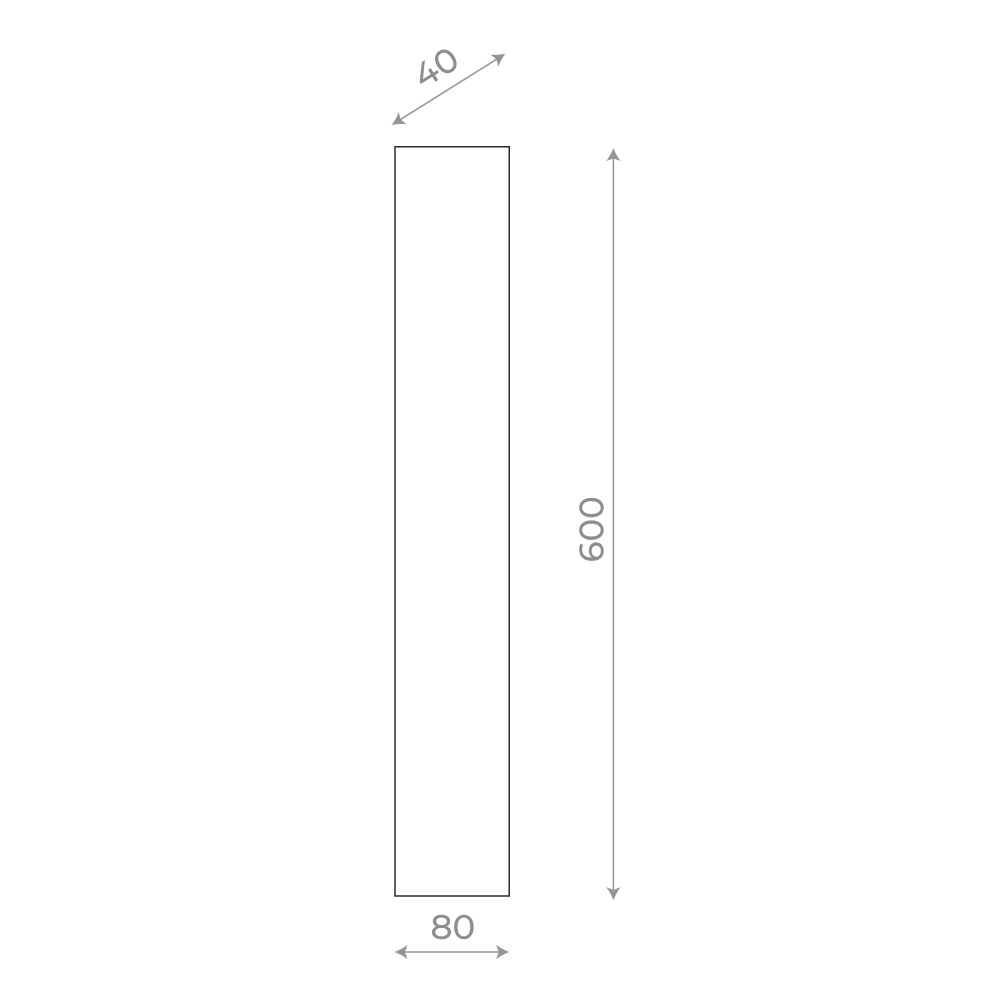 Светильник настенный NUVOLA LED 14W 4000K