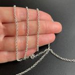 Цепочка круглое звено 2,5 мм серебро 925