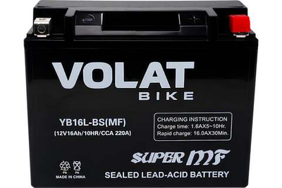 16Ah Volat YB16L-BS(MF) R+