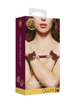 Наручники Ouch Halo - Wrist & Ankle Cuffs