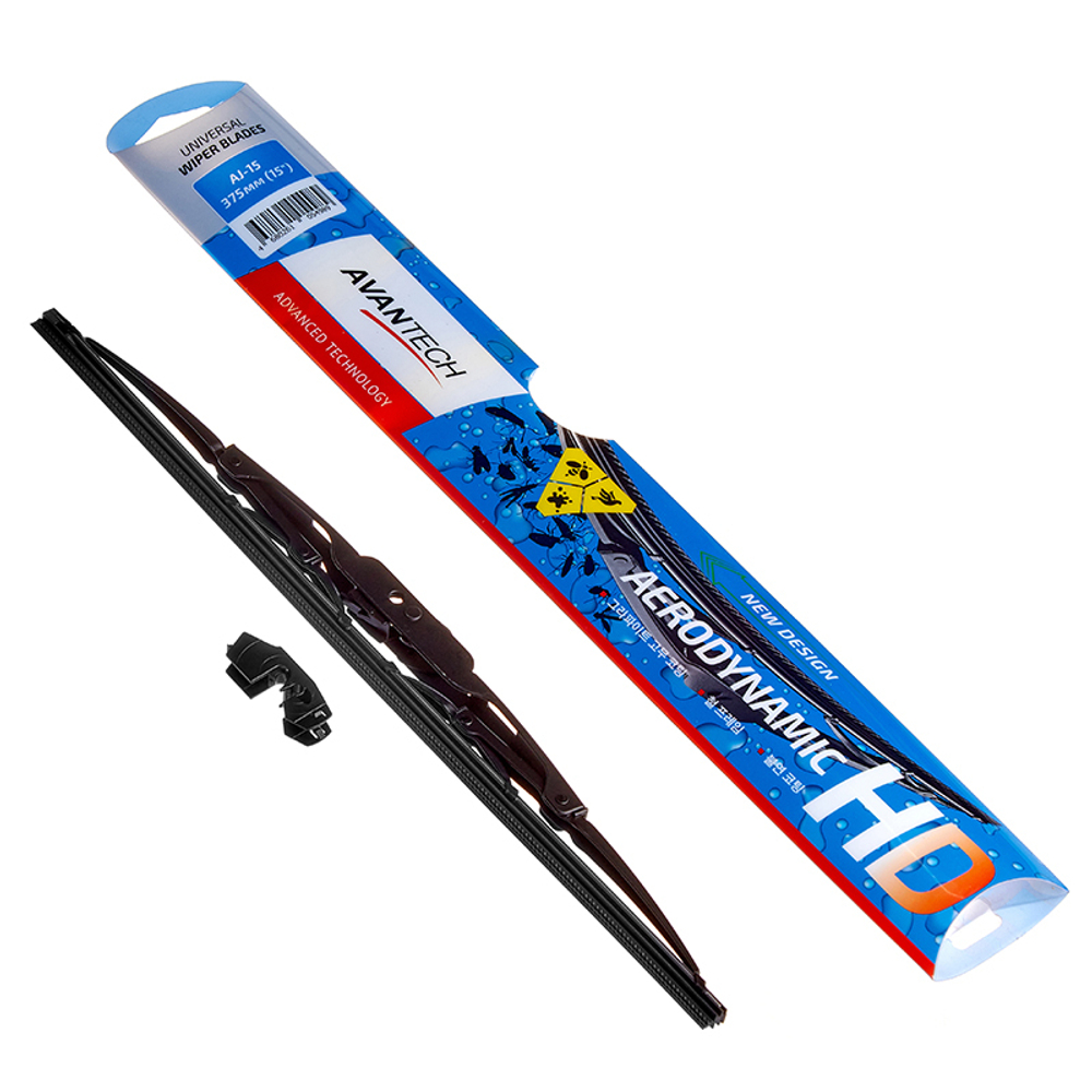 Щетка стеклоочистителя Avantech Aerodynamic HD 375мм ( 15'' ) замена на A-15U AJ15