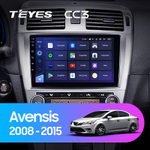 Teyes CC3 9" для Toyota Avensis 2008-2015