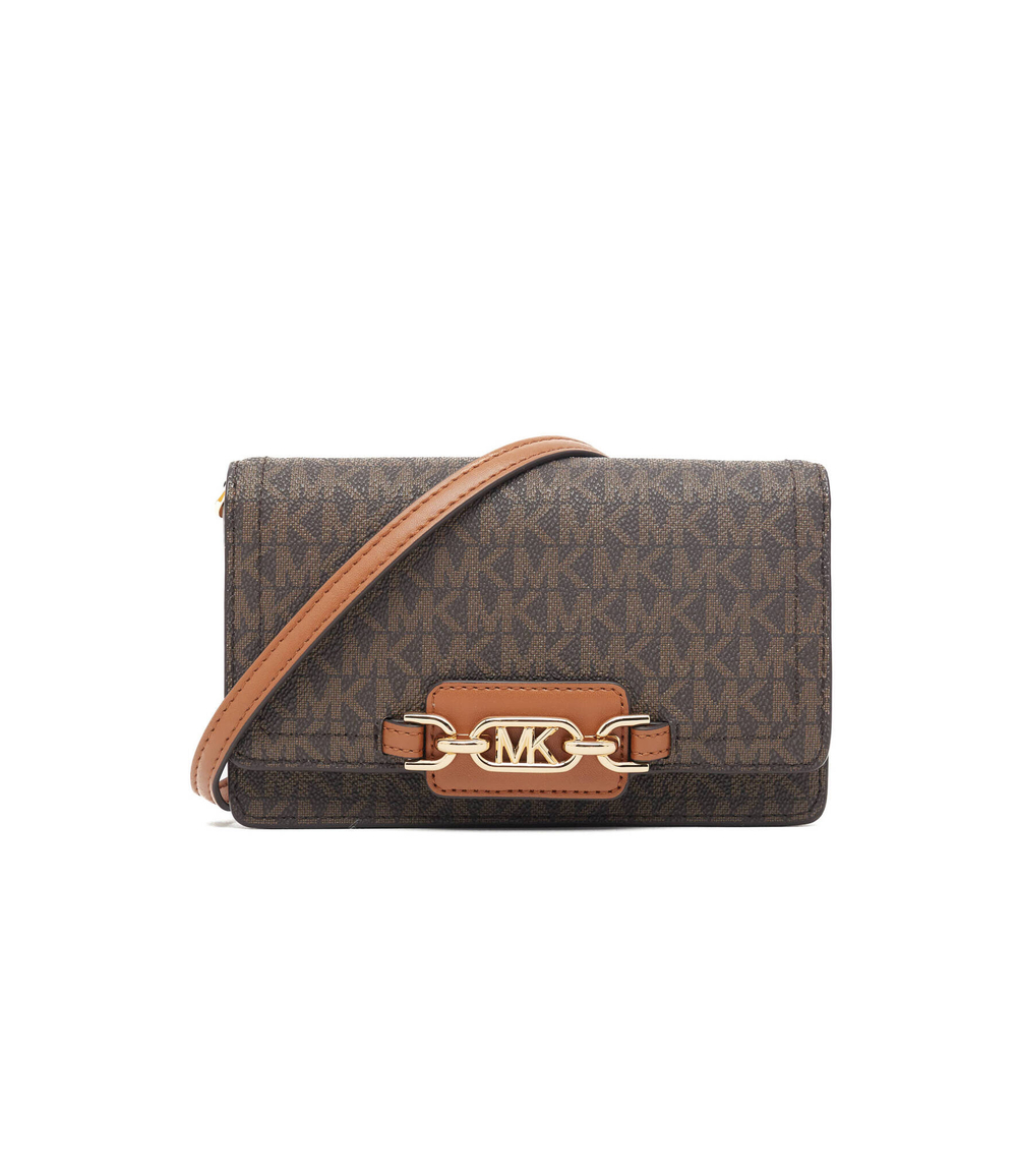 Сумка-мессенджер Heather Michael Kors - коричневый(32F2G7HC1B)