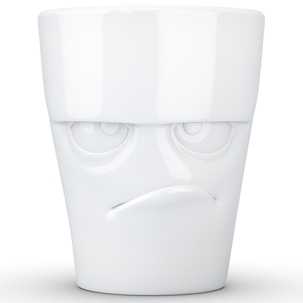 Кружка 350мл Tassen Grumpy белая