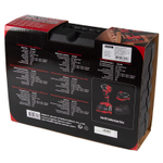 MIGHTY SEVEN (DS-202AP) Аккумуляторный шуруповерт, ударный, 18 В, 4 предмета, кейс, в комплекте набор бит