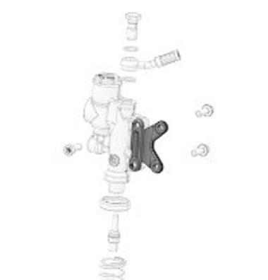 Кронштейн заднего главного тормозного цилиндра Stark VARG Rear Master Cylinder Bracket