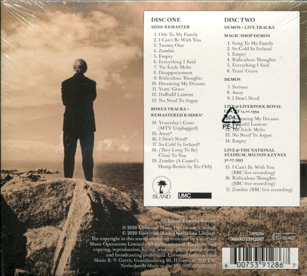 The Cranberries / No Need To Argue (Deluxe Edition)(2CD)