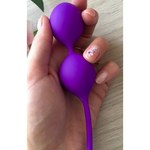 Вагинальные шарики Alive U-Tone фиолетовые