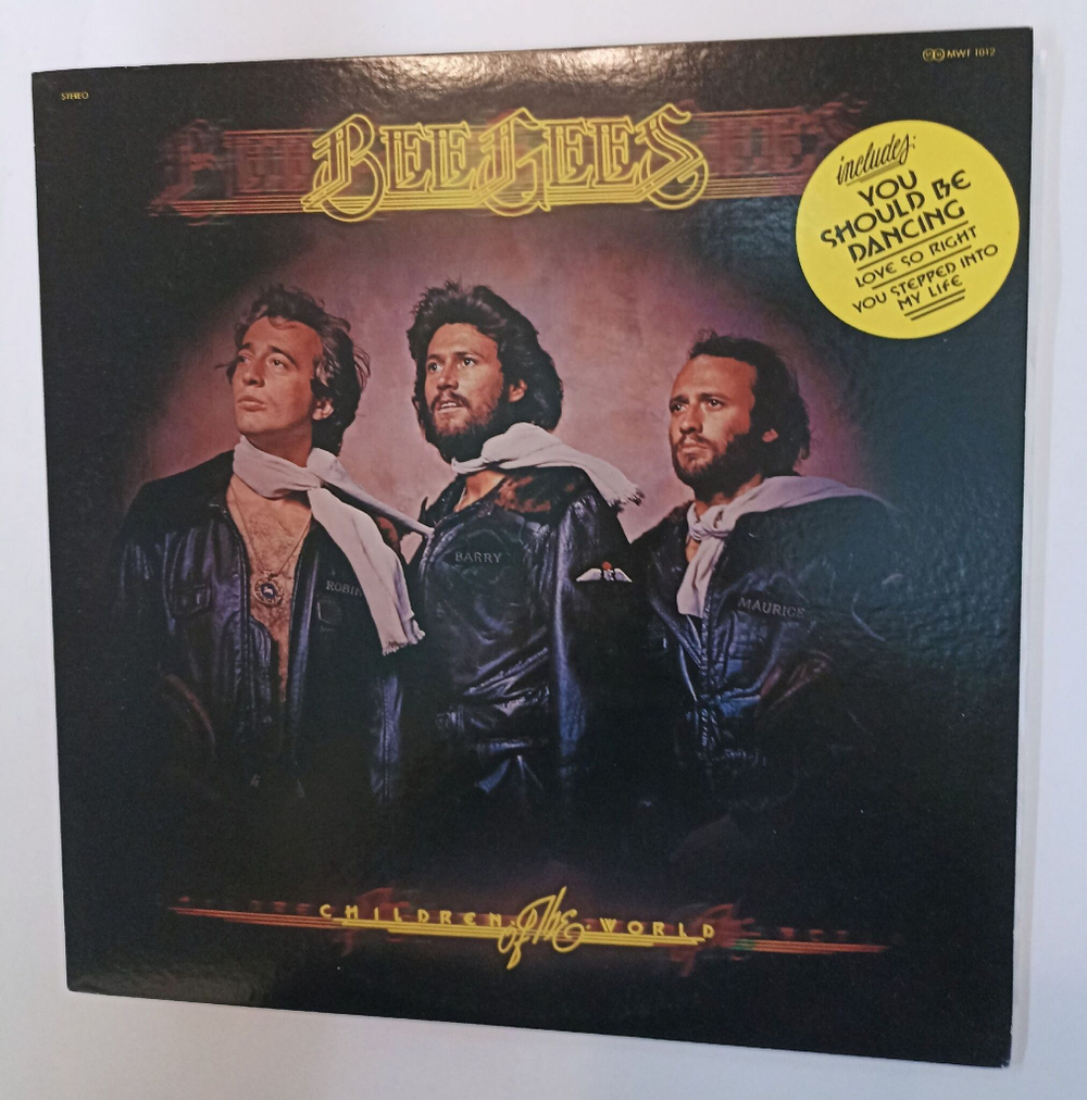 Винтажная виниловая пластинка LP Bee Gees Children Of The World (Japan 1976)