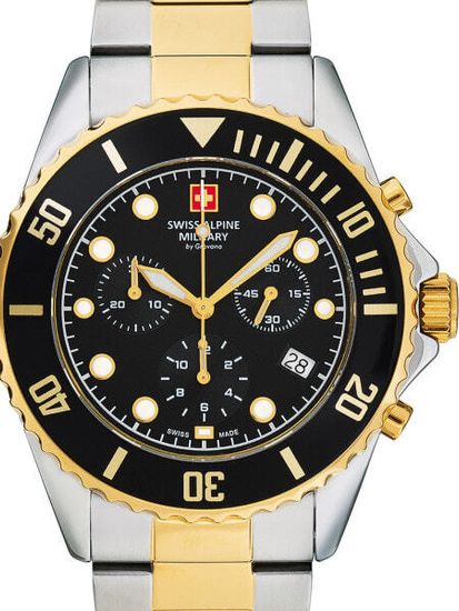 С браслетом Мужские наручные часы с браслетом Swiss Alpine Military 7053.9147
