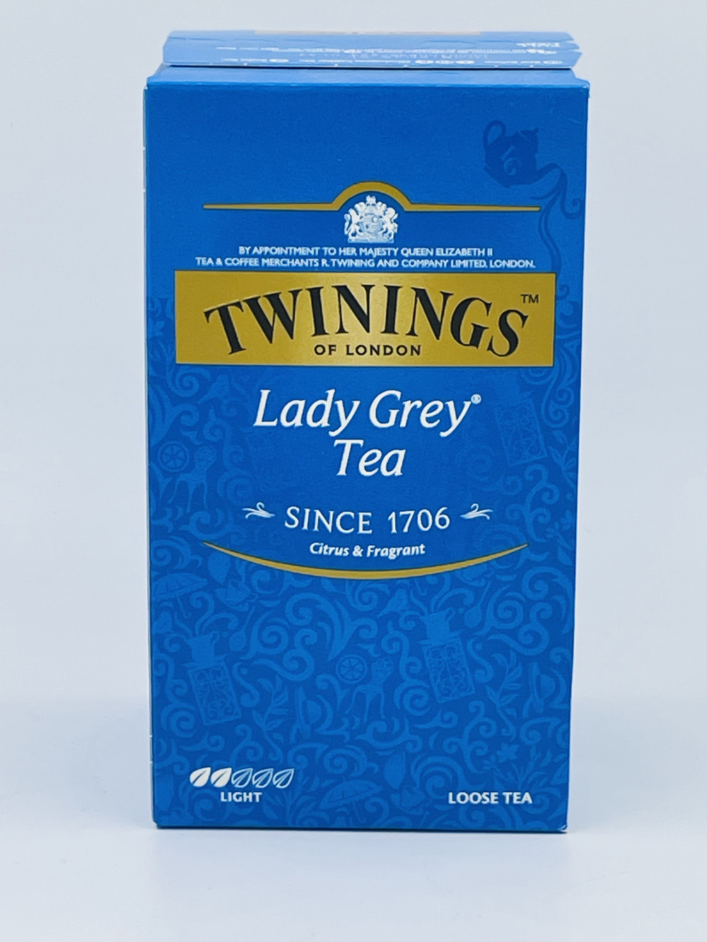Чай Twinings "Lady Grey", черный, листовой, с цедрой цитрусовых, 200 г (Польша)
