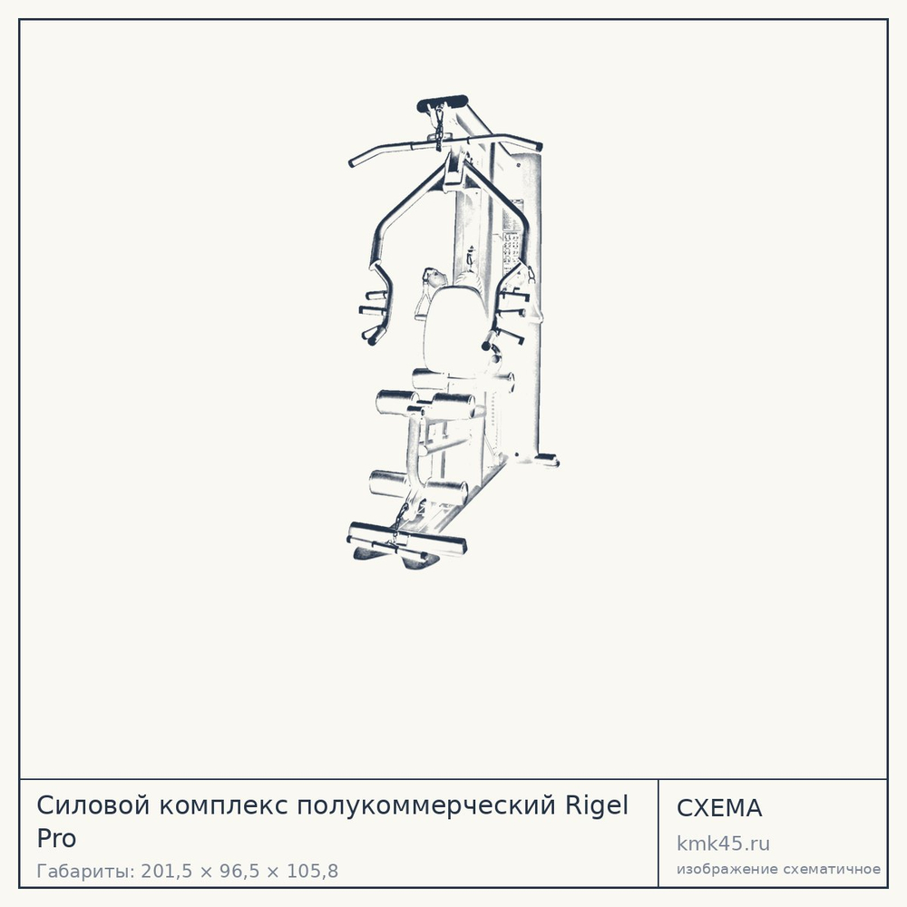 Силовой комплекс полукоммерческий Rigel Pro — от 133 000 ₽