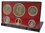 Годовой набор монет США 1978 (S) год в футляре (1, 5, 10, 25, 50 центов; 1 доллар) (6 монет)