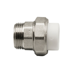 Муфта комб. разъемная, нар 20х3/4" EVER®  БЕЛЫЙ (Россия)