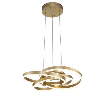 Подвесной светильник с пультом ДУ 60W 3000К-6000К V000004L 14002/3P Gold золотой Pleiade Indigo