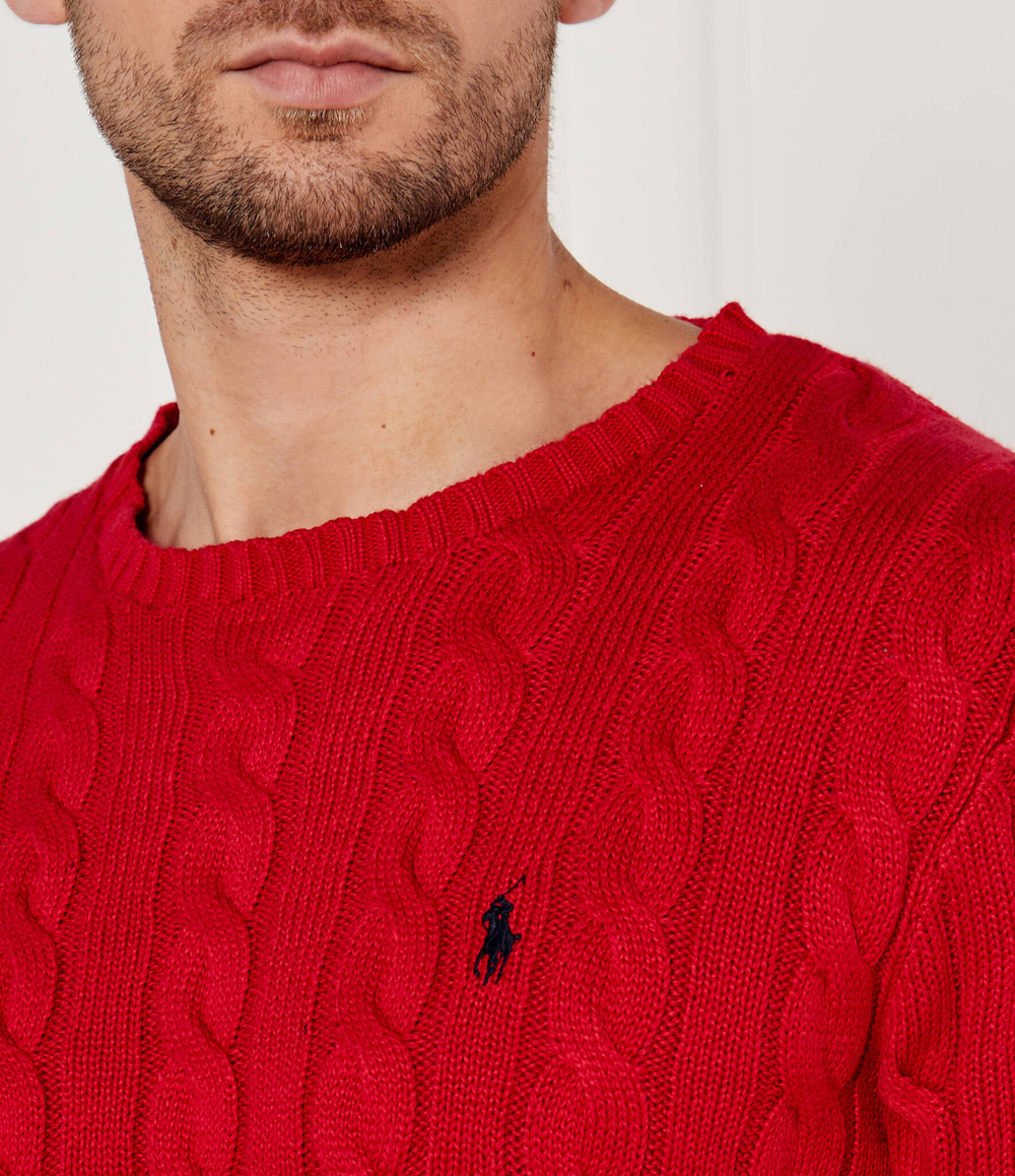Свитер POLO RALPH LAUREN - красный(710775885)