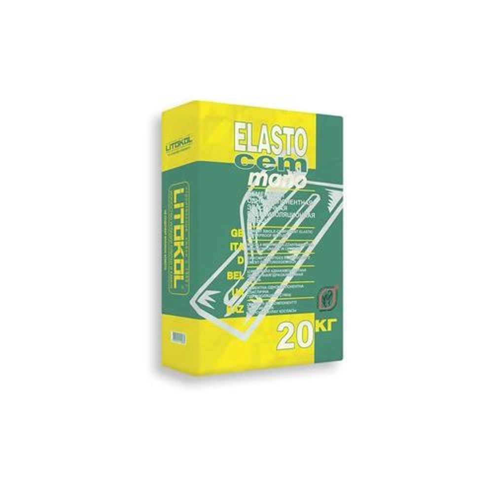 Гидроизоляция Litokol Elastocem Mono, мешок 20 кг