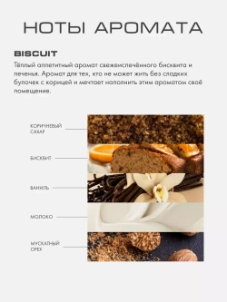 Свеча БИСКВИТ (BISCUIT)