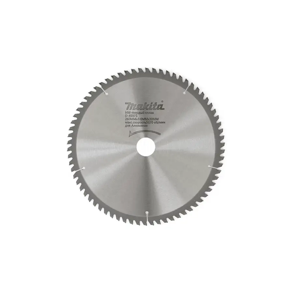 Диск по алюминию 260x30x1.8x100T Makita D-03975