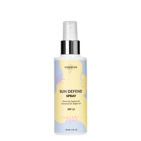 Prodiva SUN DEFEND SPRAY SPF 15 «Солнечная защита» спрей СПФ защита от UVA- и UVB-фильтров АКЦИЯ!
