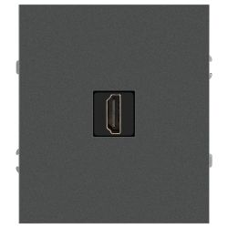 Розетка ЭРА Arktik 16-3114-06 HDMI графит | Эра Arktik