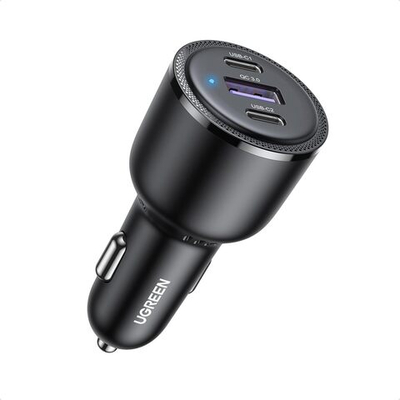 Автомобильное зарядное устройство QC3.0, PD, 69W, UGREEN 20467