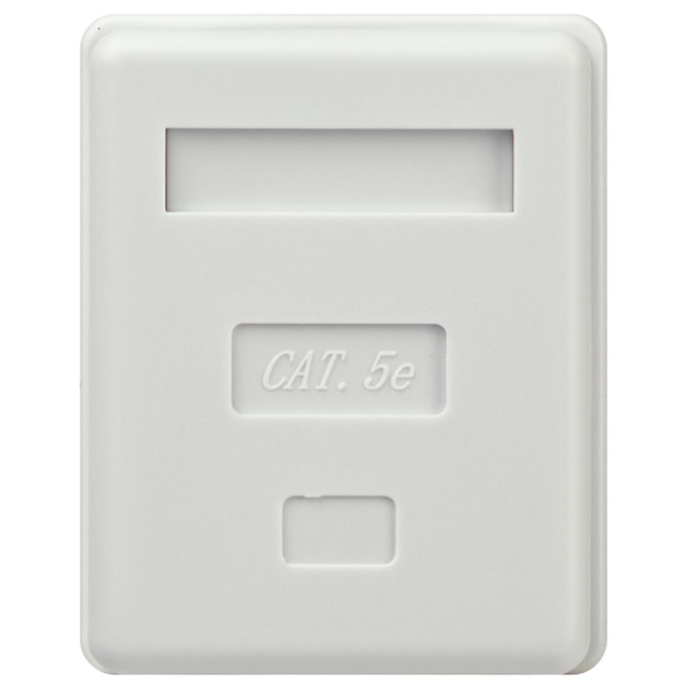 Розетка компьютерная RJ-45 ЭРА RJ01UN-1 категория 5е неэкранированная 1-порт | Электротовары