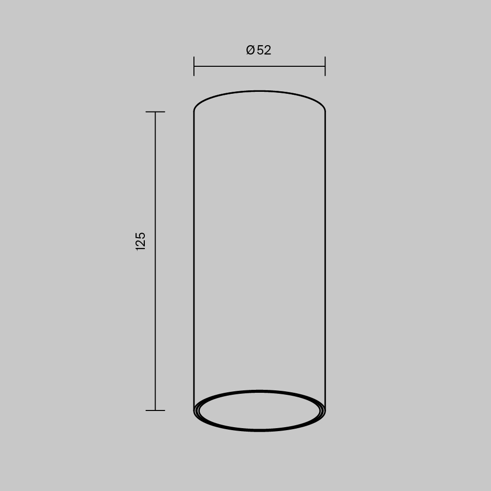 Накладной светодиодный светильник Maytoni FOCUS LED C056CL-L12B3K-W-B