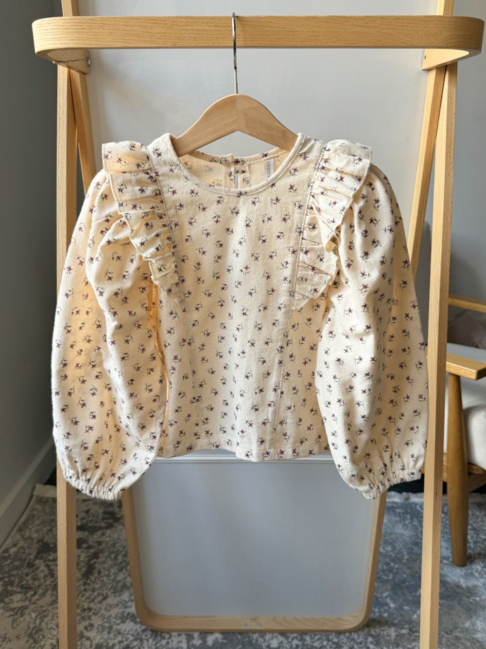 Хлопковая блузка Loomknits, 104