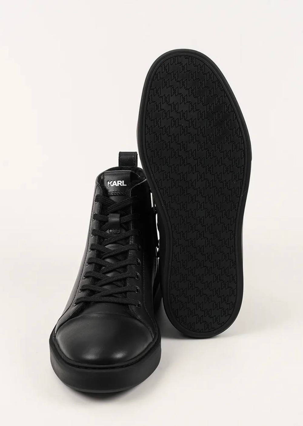 Кеды LAGERFELD 855013 черные высокие
