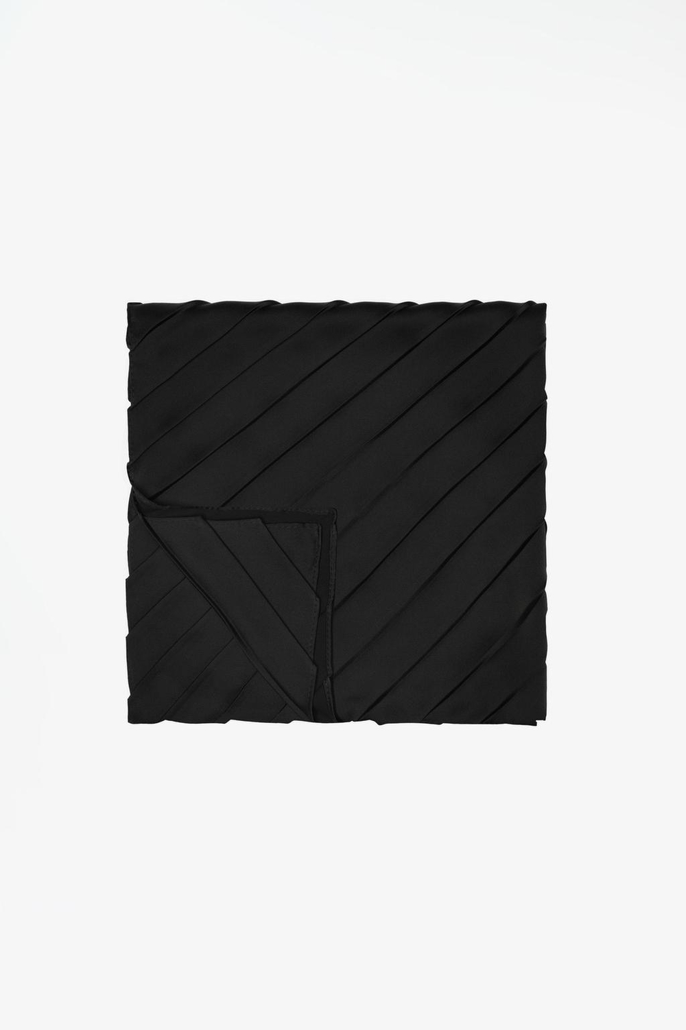 ZARA X JOHN GALLIANO ОДНОТОННАЯ БАНДАНА, ЧЕРНЫЙ