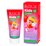 Зубная паста детская ROCS Kids Малина и клубника (4-7 лет) 45 г