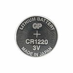 Батарейка литиевая GP Lithium CR1220 "таблетка, дисковая, кнопочная" 1 шт., блистер (отрывной блок), CR1220RA-7C5